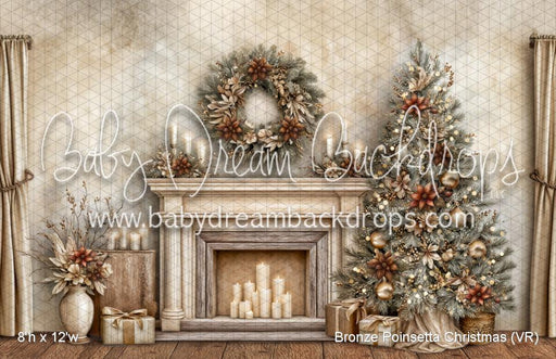 Bronze Poinsettia Christmas (VR)