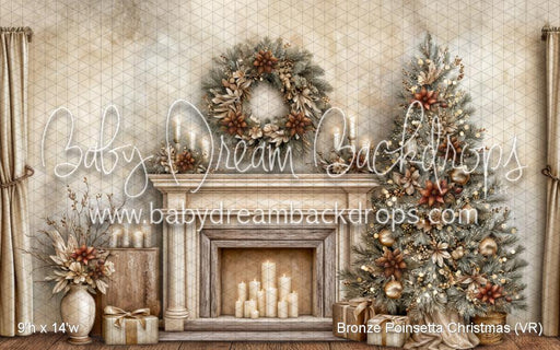 Bronze Poinsettia Christmas (VR)