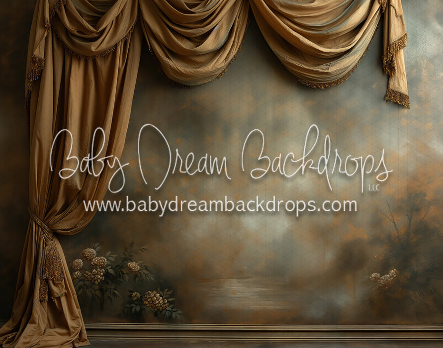 Bronze Draped Art Wall Right (MD)