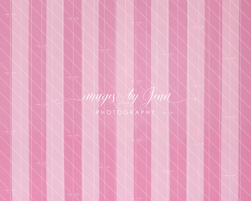Bubble Gum Stripe Wall (JG)