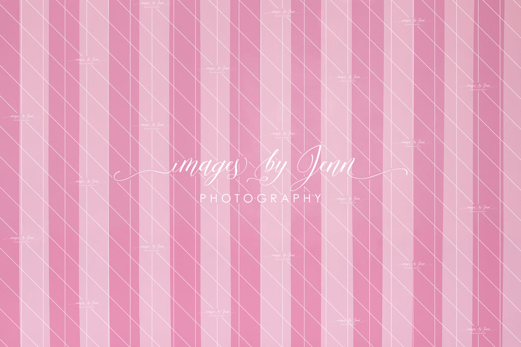 Bubble Gum Stripe Wall (JG)