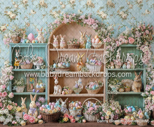 Bunny Blossom Shelves (WM)