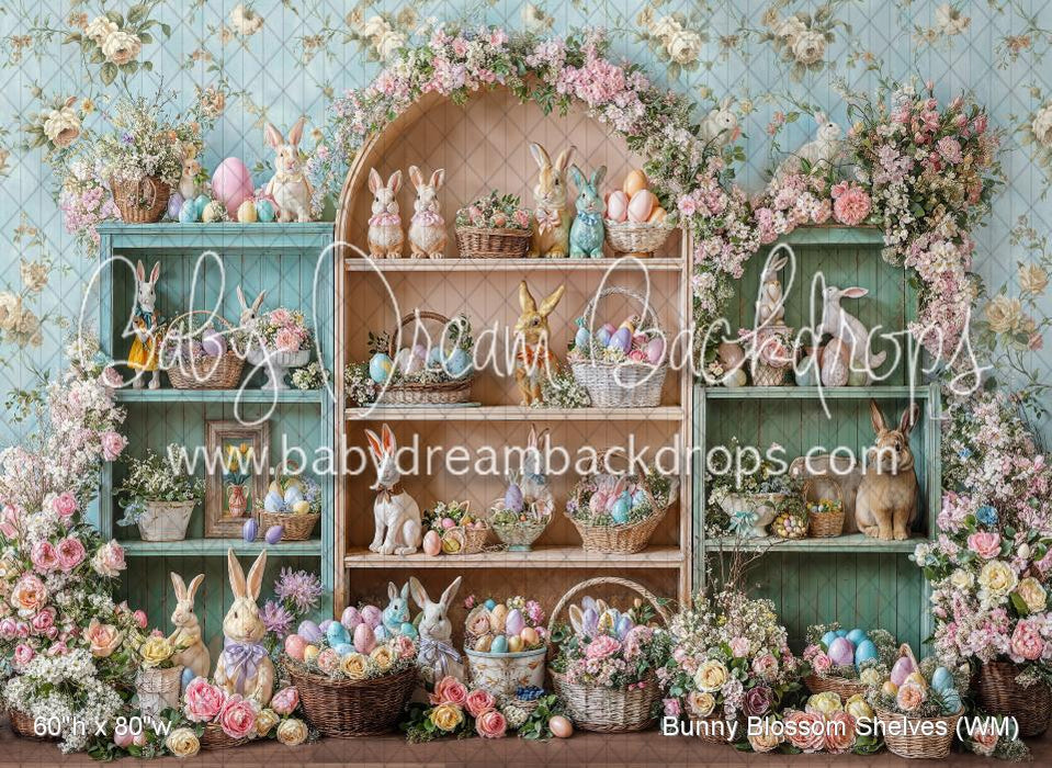 Bunny Blossom Shelves (WM)