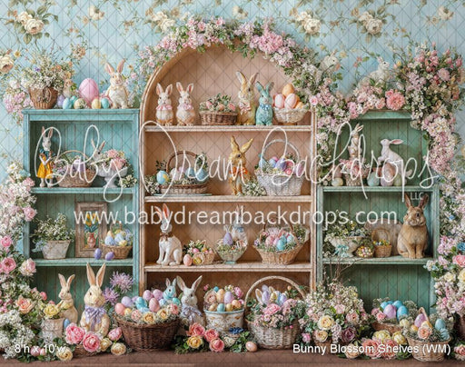 Bunny Blossom Shelves (WM)
