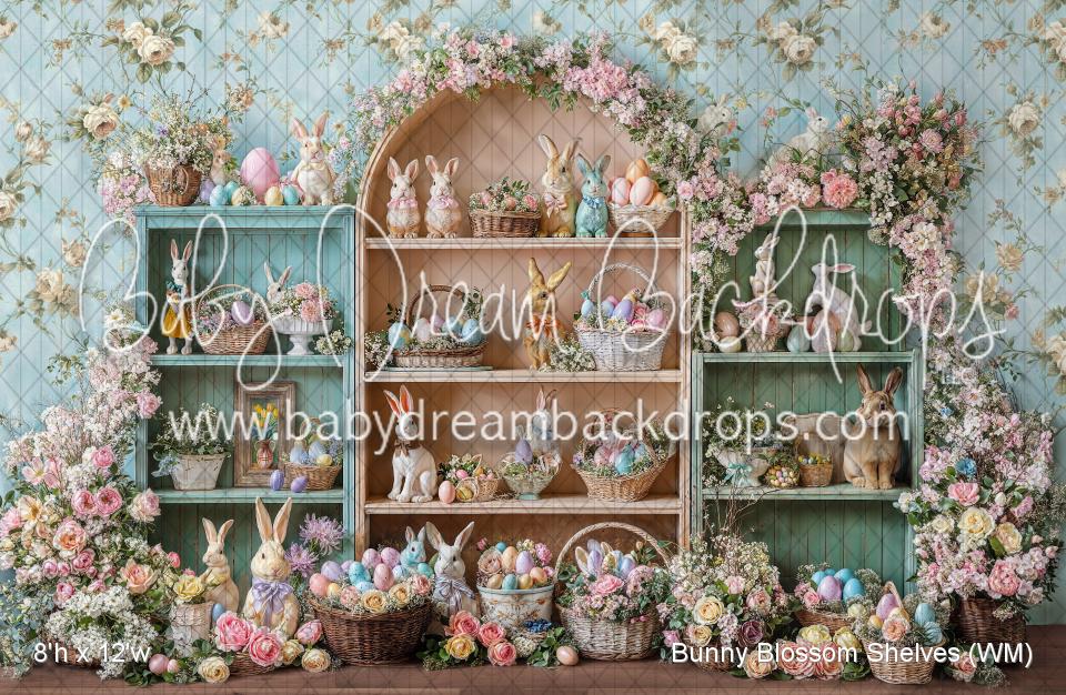 Bunny Blossom Shelves (WM)