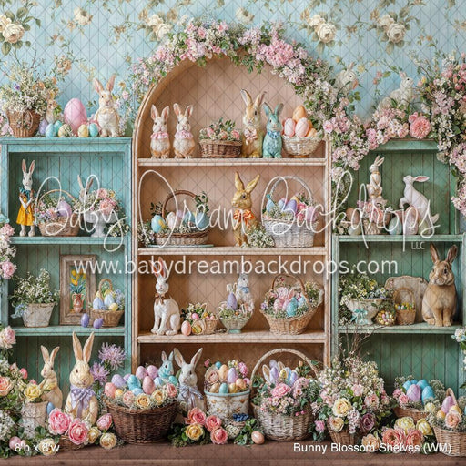 Bunny Blossom Shelves (WM)