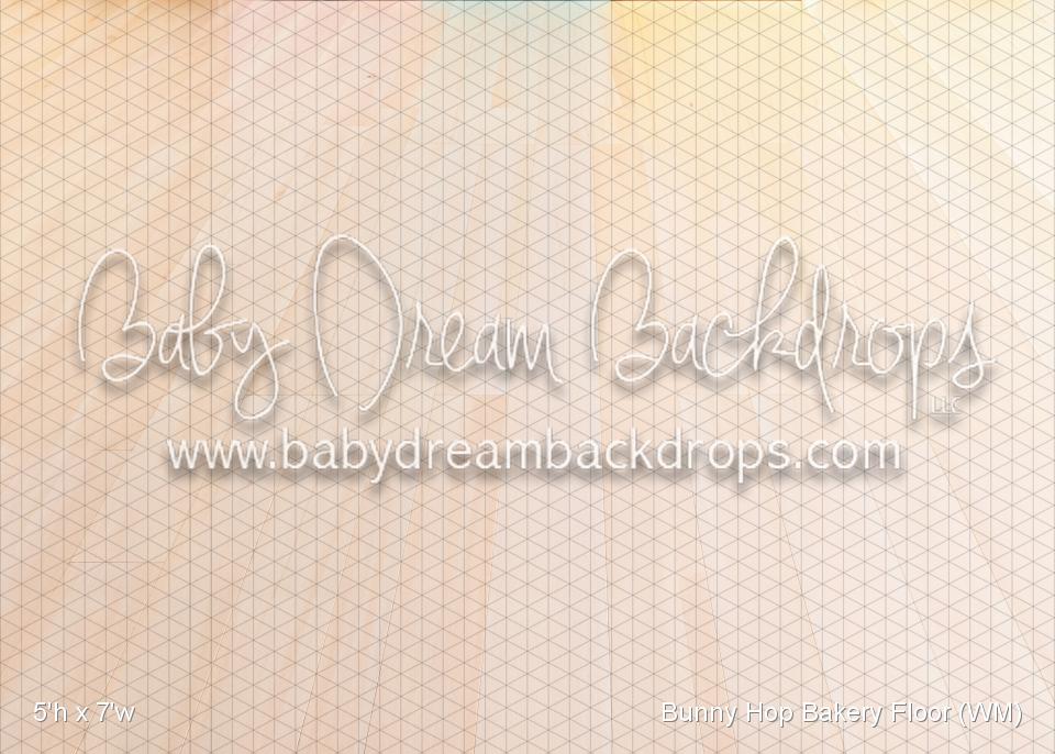 Bunny Hop Bakery Fabric Floor (WM)