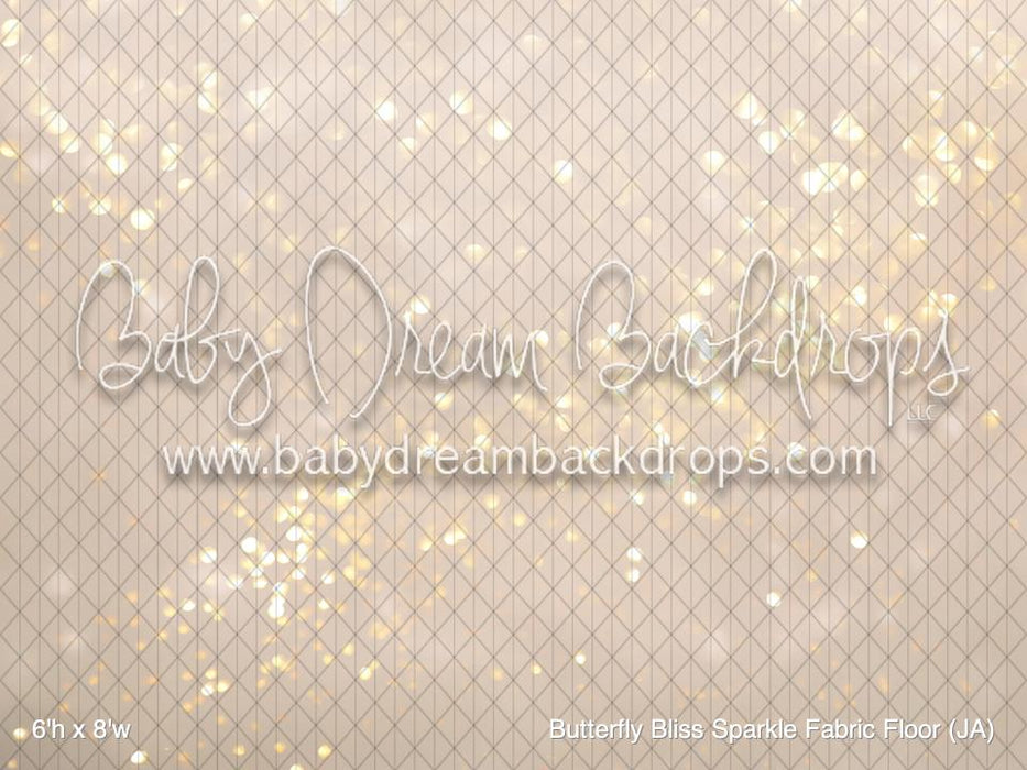 Butterfly Bliss Sparkle Fabric Floor (JA)