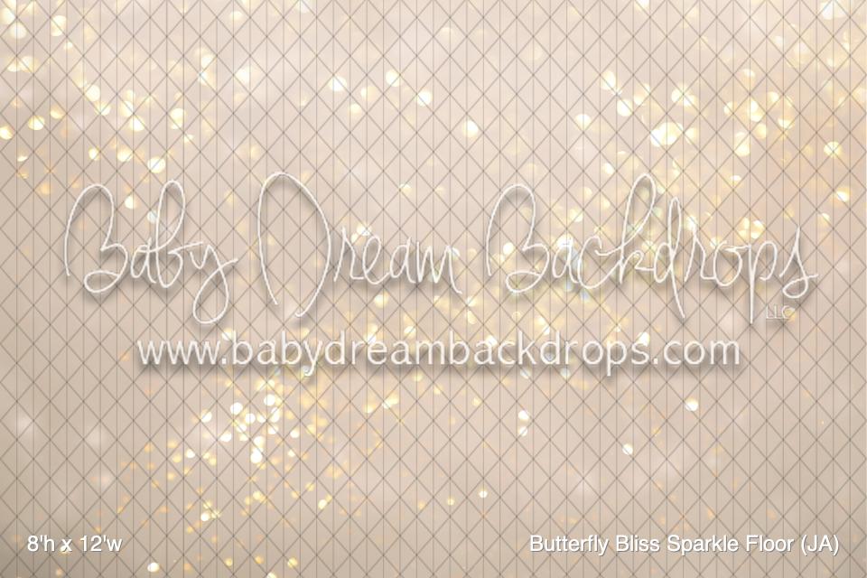 Butterfly Bliss Sparkle Fabric Floor (JA)