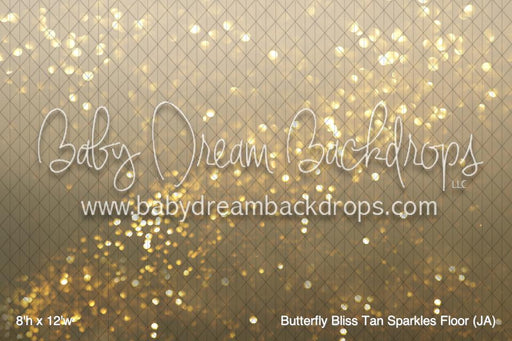 Butterfly Bliss Tan Sparkles Floor (JA)