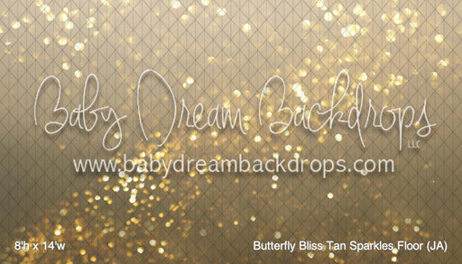 Butterfly Bliss Tan Sparkles Floor (JA)