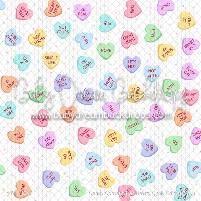 Candy Conversation Hearts Cynic Edition (WM)