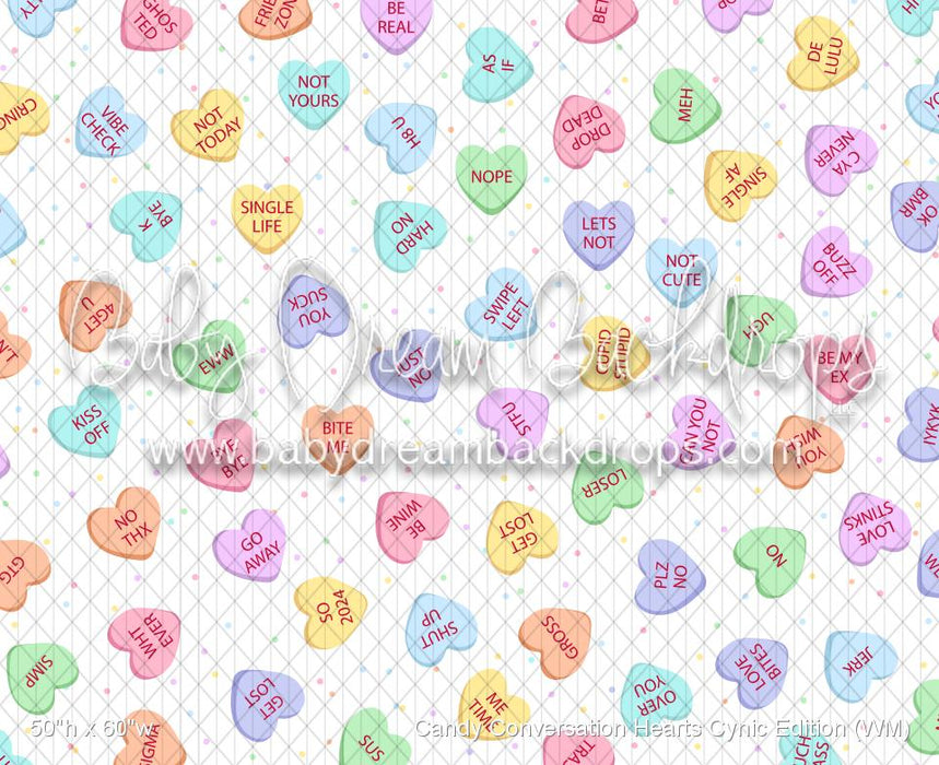 Candy Conversation Hearts Cynic Edition (WM)