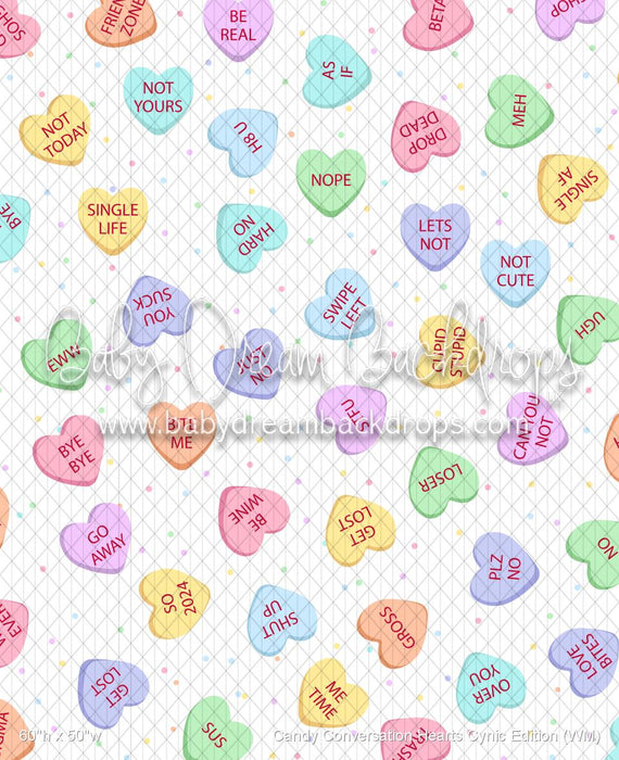 Candy Conversation Hearts Cynic Edition (WM)