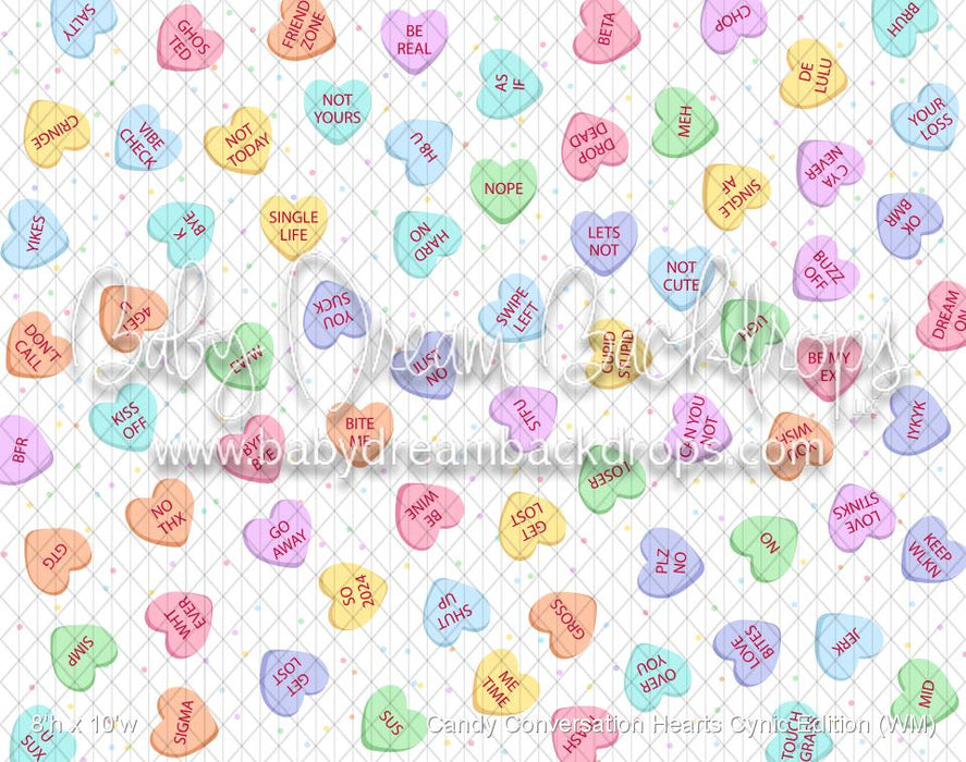 Candy Conversation Hearts Cynic Edition (WM)