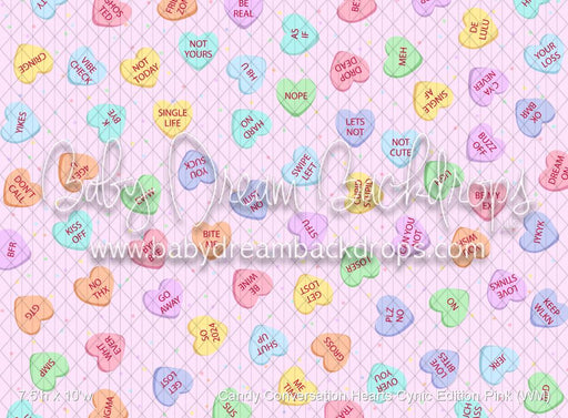 Candy Conversation Hearts Cynic Edition Pink (WM)