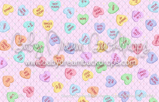 Candy Conversation Hearts Cynic Edition Pink (WM)