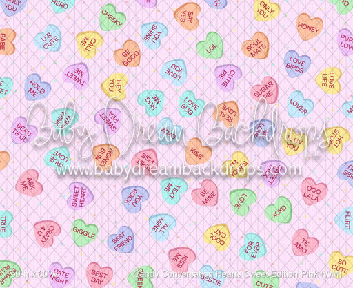 Candy Conversation Hearts Sweet Edition Pink (WM)