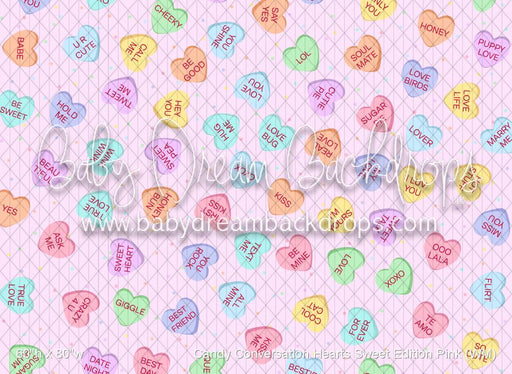 Candy Conversation Hearts Sweet Edition Pink (WM)
