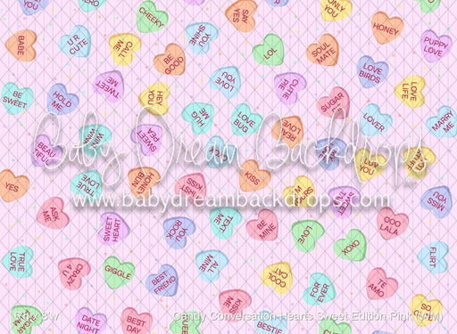Candy Conversation Hearts Sweet Edition Pink (WM)
