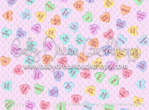 Candy Conversation Hearts Sweet Edition Pink (WM)