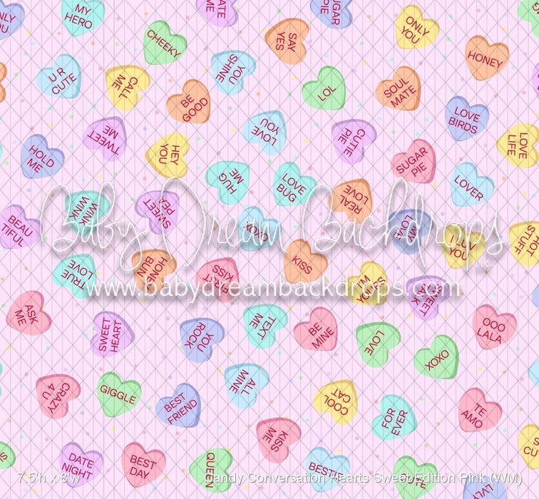 Candy Conversation Hearts Sweet Edition Pink (WM)