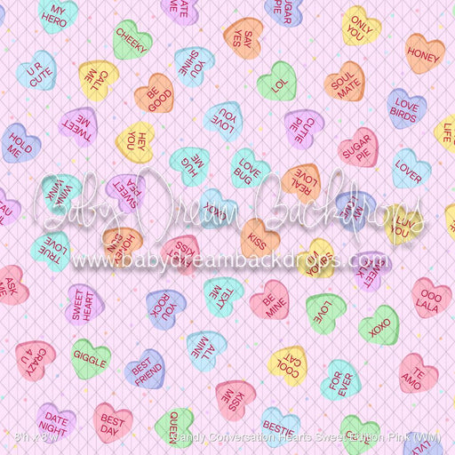Candy Conversation Hearts Sweet Edition Pink (WM)