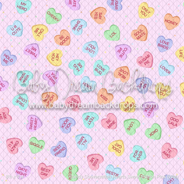 Candy Conversation Hearts Sweet Edition Pink (WM)