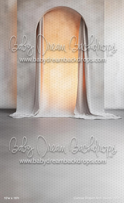 Canvas Draped Arch Sweep (MD)