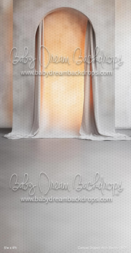 Canvas Draped Arch Sweep (MD)