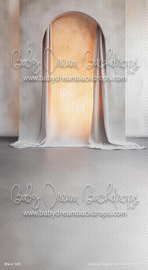 Canvas Draped Arch Sweep (MD)