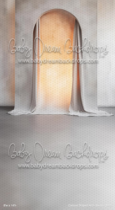 Canvas Draped Arch Sweep (MD)