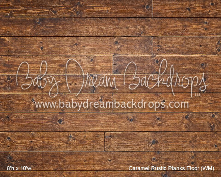 Caramel Rustic Planks Floor (WM)