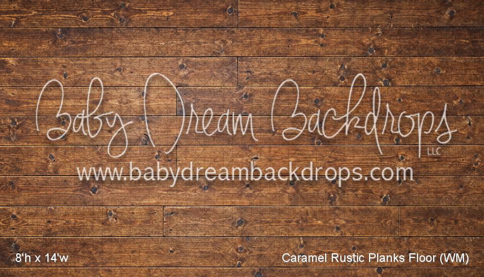 Caramel Rustic Planks Floor (WM)