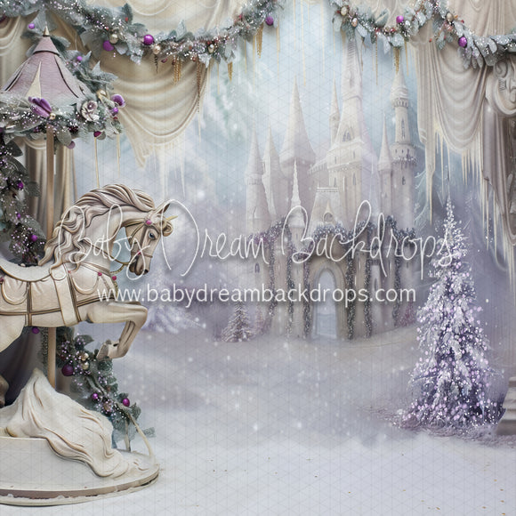 X Drop Carousel Christmas (Lilac Dreams) (MD)