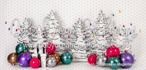 Cartoon Christmas in Magentas (VR)