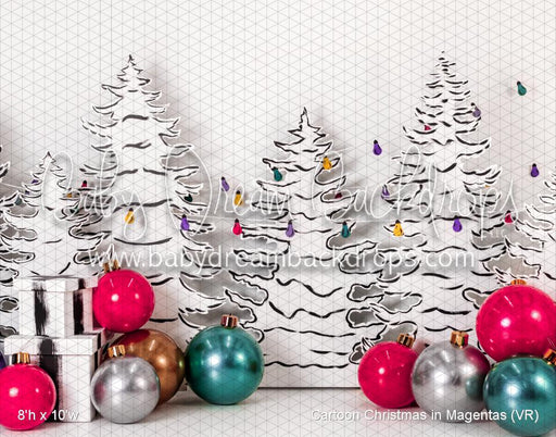 Cartoon Christmas in Magentas (VR)