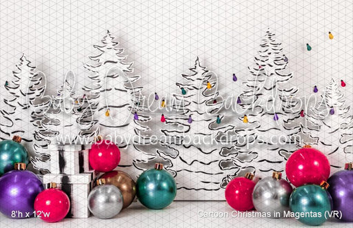 Cartoon Christmas in Magentas (VR)