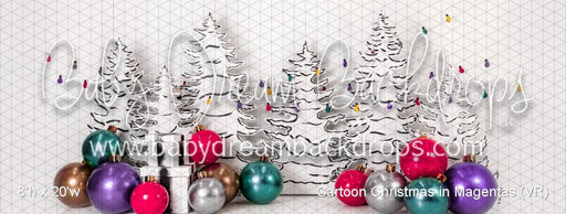 Cartoon Christmas in Magentas (VR)