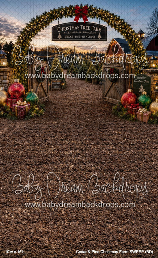 Cedar & Pine Christmas Farm SWEEP (BD)