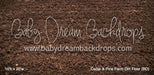 Cedar & Pine Farm Dirt Fabric Floor (BD)