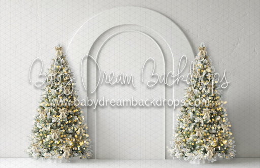 Champagne Sparkle Christmas Arch (MD)
