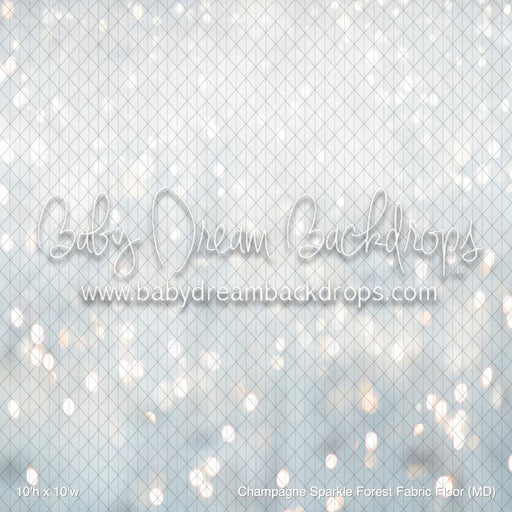 Champagne Sparkle Forest Fabric Floor (MD)