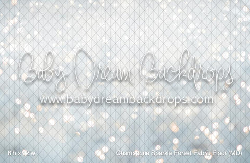 Champagne Sparkle Forest Fabric Floor (MD)