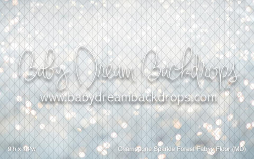 Champagne Sparkle Forest Fabric Floor (MD)
