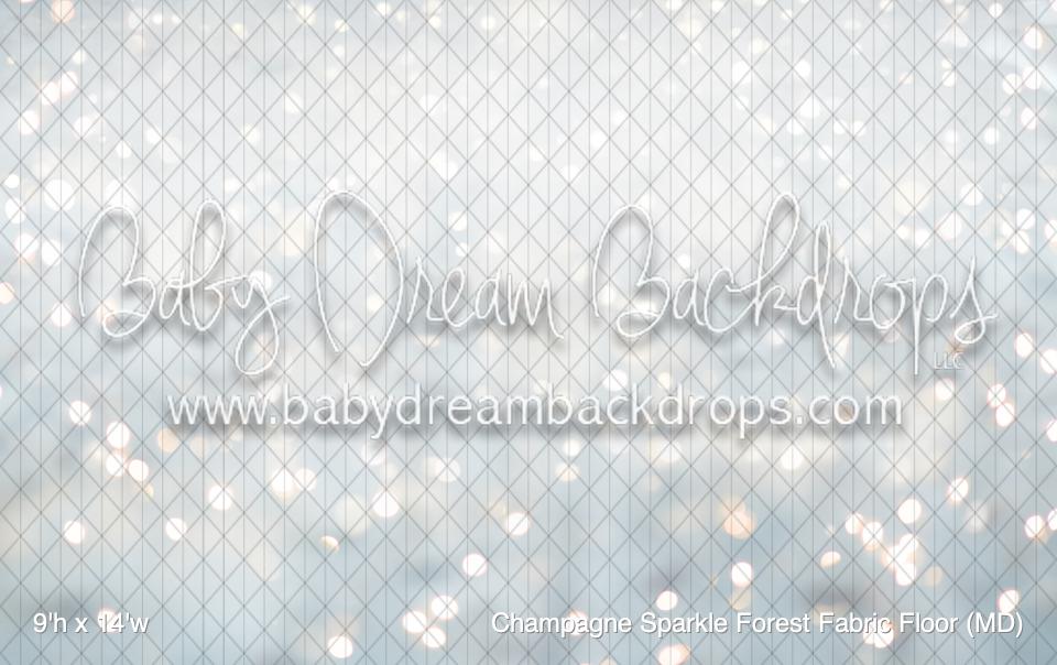 Champagne Sparkle Forest Fabric Floor (MD)