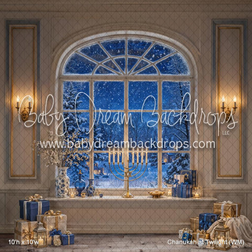 Chanukah at Twilight (WM)