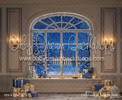Chanukah at Twilight (WM)