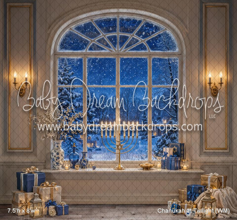Chanukah at Twilight (WM)