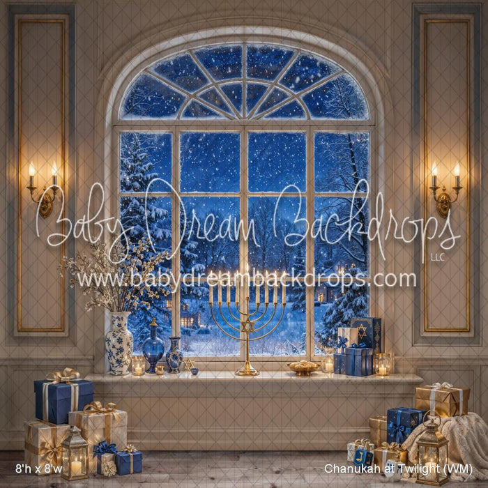 Chanukah at Twilight (WM)